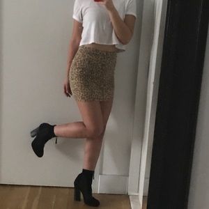 Emporio Armani Suede Mesh High Heel Booties